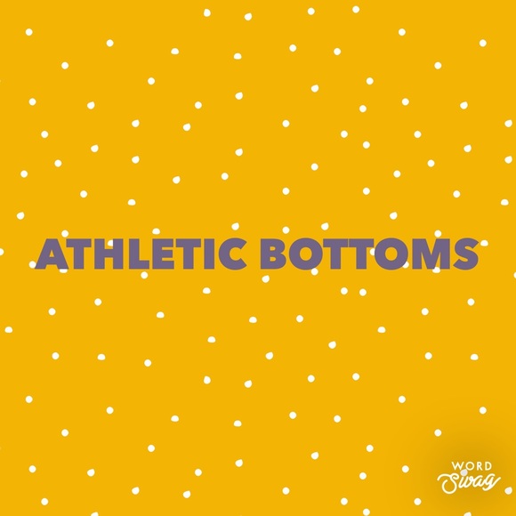 All items in this section are athletic bottoms. - Picture 1 of 1